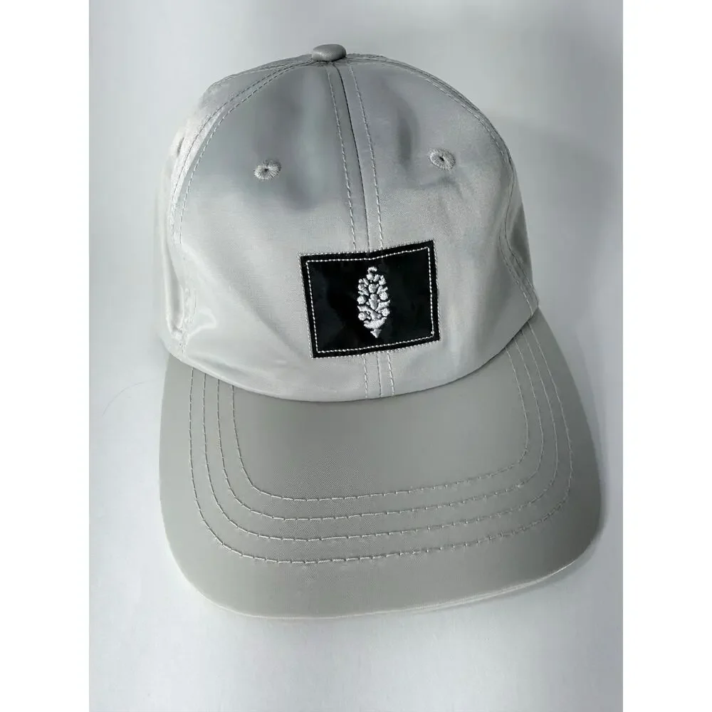 Free People FP Movement Silver Simple Stunner Baseball Cap
